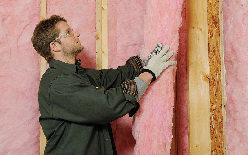 This is a picture for a blog about insulation installation.